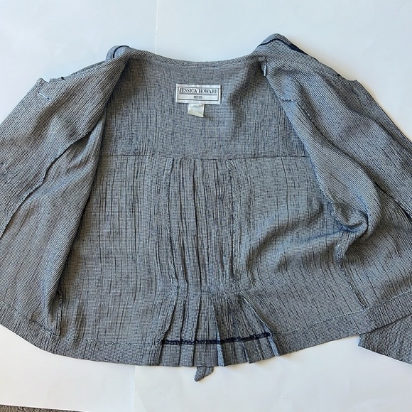 Jessica Howard Vintage Cropped Blazer 6P - Picture 7 of 8